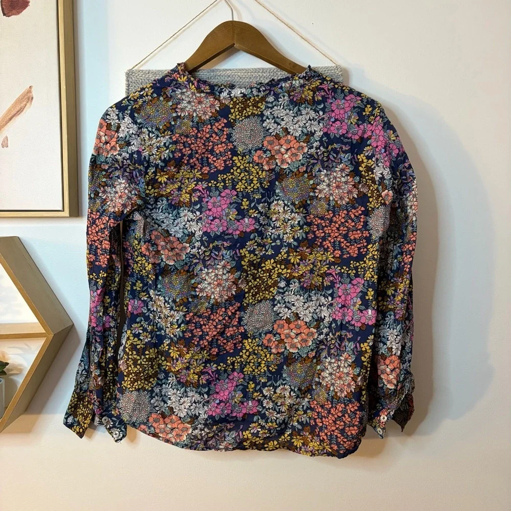 Talbots Floral Top Petite Small - Picture 2 of 5